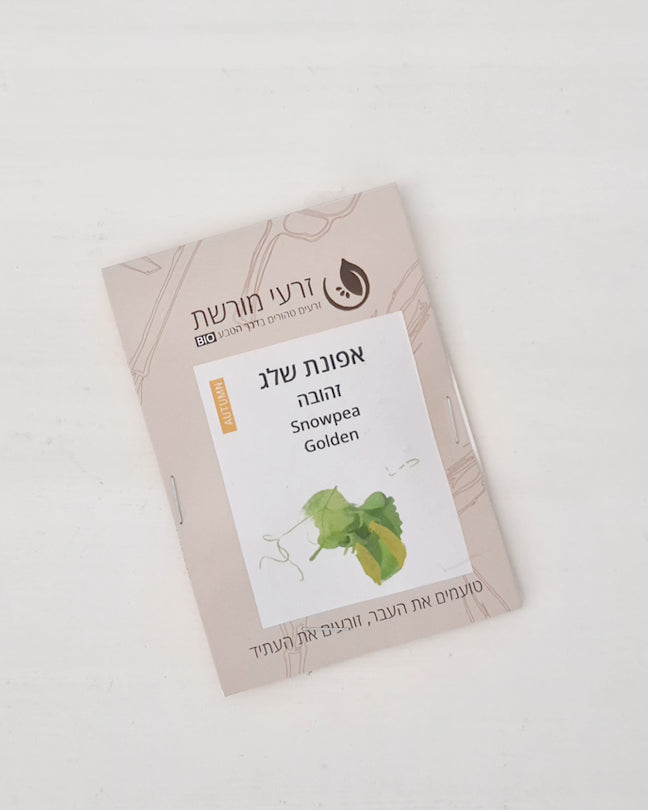 אפונת שלג זהובה