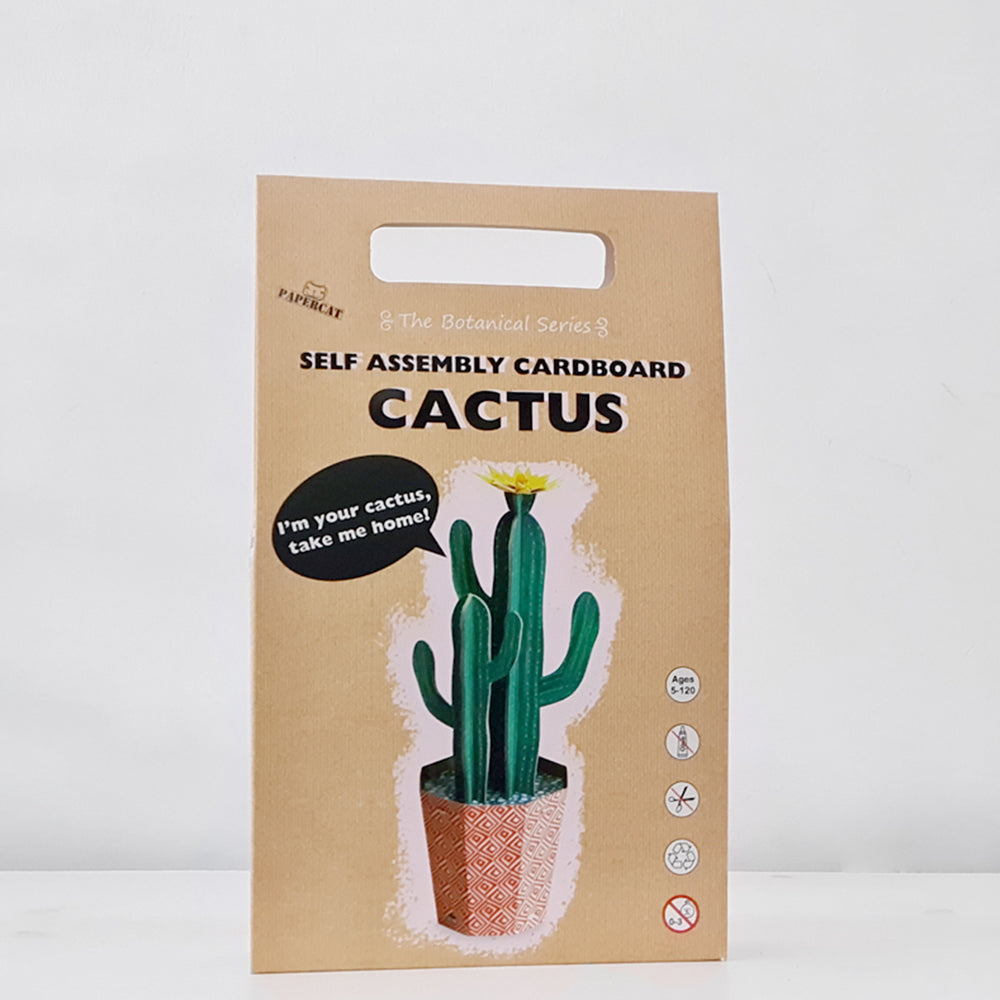 Self Assembly Cardboard Cactus - Arizona